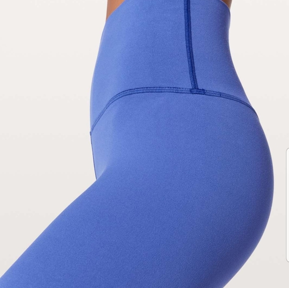 lululemon athletica Pants - SOLD Lululemon align MORROCAN BLUE crops sz 8